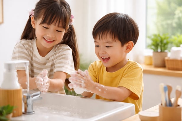 洗手給皂機推薦｜讓孩子主動洗手的秘密